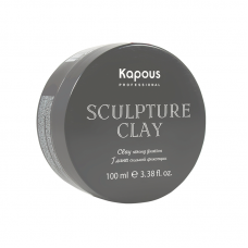 Глина для укладки волос нормальной фиксации Kapous Sculpture Clay 100 мл