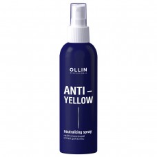 Нейтрализующий спрей против желтизны волос ANTI-YELLOW 150 мл Ollin