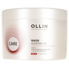 Маска против выпадения волос с маслом миндаля Ollin Care Almond Oil Mask 500мл