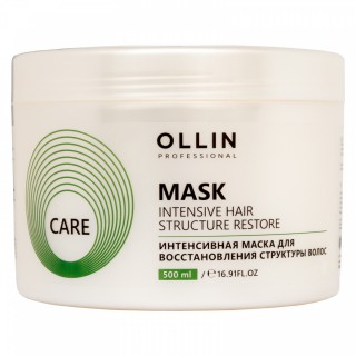 Интенсивная маска для восстановления структуры волос Ollin Restore Intensive Mask 500мл