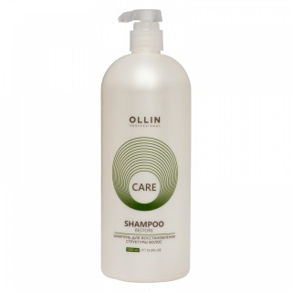 Шампунь для восстановления структуры волос Ollin Restore Shampoo 1л