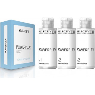 Набор «PowerPlex» для двухшаговой процедуры укрепления, защиты, питания и увлажнения волос 3*100мл